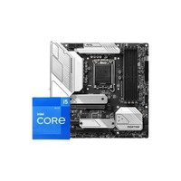 intel 英特尔 微星（MSI）B760M 搭 英特尔 12代I5 CPU主板套装 B760M BOMBER DDR5 I5 12600KF