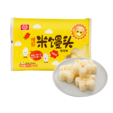 plus会员、需入会:桂冠 米馒头 桂花味 500g 20粒装