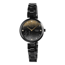 卡西欧（CASIO）SHEEN SHE-C1100BD金箔主题高端女表 时尚简约女表 送女友 SHE-C1100BD-1AUPRJ