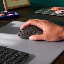 logitech 罗技 M650无线蓝牙鼠标轻音办公双模企业采购大小手选择