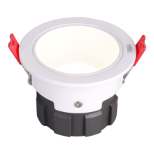 雷士（NVC）led筒灯客厅天花射灯嵌入式铝材白色7瓦暖白开孔75-80mm【春华】