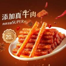 良品铺子 牛肉辣棒400g