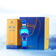 puls会员：洋河 海之蓝 浓香42度 480mL*1瓶