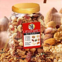 再补券、PLUS会员：华味亨 混合坚果果仁 合家款 500g 拍2件