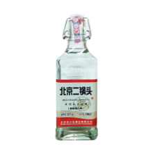 plus会员:牛统领 北京二锅头国际版清香型 42度 500mL 1瓶