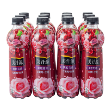 可口可乐美汁源 Minute Maid 爽粒花语红葡萄汁 420ml*12瓶