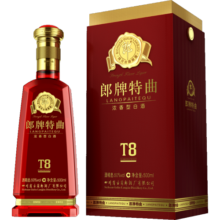 郎酒 郎牌特曲T8 50度浓香型白酒500ml 单瓶装