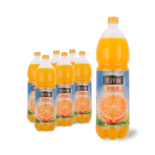 PLUS会员: 可口可乐 美汁源 Minute Maid 果粒橙 果汁饮料 1.8L*6瓶 整箱装