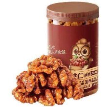 Plus会员、概率券:三只松鼠罐装坚果 琥珀核桃仁/500g