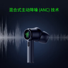 雷蛇（Razer） 耳机战锤狂鲨真无线专业版主动降噪酷入耳式蓝牙耳机 运动耳机 游戏耳机 真无线专业版（THX音效 ANC降噪 20小时续航