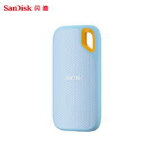 SanDisk 闪迪 至尊极速系列 E61 卓越版 USB3.2 移动固态硬盘 Type-C 2TB 蓝色