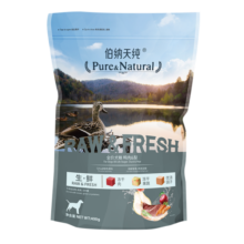 伯纳天纯狗粮 0谷物成犬幼犬通用犬粮 生鲜鸭肉&梨400g拉布拉多哈士奇