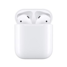 plus会员；苹果 AirPods 2 半入耳式真无线蓝牙耳机 有线充电盒 白色