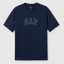 限尺码：Gap 盖璞 纯棉字母印花logo短袖T恤 546589
