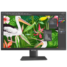 KOIOS K2723UC 27英寸4K Type-C HDR600 IPS 窄边框 旋转升降显示器 黑色
