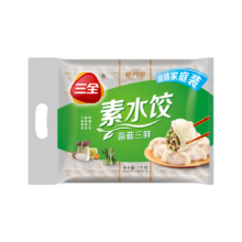 PLUS会员:三全 灌汤系列 菌菇三鲜口味饺子1kg（约54只）*10件