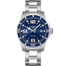 浪琴（LONGINES）瑞士手表 康卡斯潜水系列 机械钢带男表  L37424966