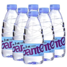 plus会员:景田高端纯净水饮用水 360ml 6瓶