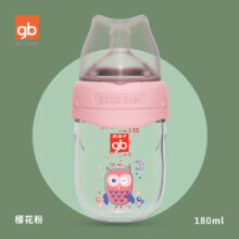 plus会员:好孩子（gb）宽口径新生儿儿PPSU奶瓶180ML-樱花粉