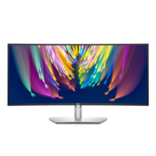 戴尔（DELL）UltraSharp 34英寸 WQHD 曲面显示器 IPS 带鱼屏 Type-C90W反向充电 内置音箱 1900R U3421WE
