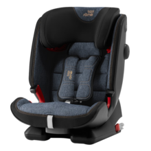 宝得适（BRITAX）儿童安全座椅汽车用9个月-12岁德国进口isofix接口百变骑士i-Size i-SIZE牛仔蓝