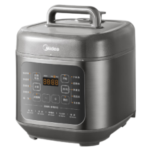 plus会员：美的（Midea）电压力锅家用 双胆5L高压锅 一键排气大屏操作智能 C5936G