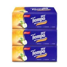 plus会员、概率券：Tempo 得宝 抽纸 杉青果木味 4层90抽*4包