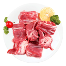 滩羊鲜生 宁夏滩羊肉 国产原切脊骨羊蝎子1000g 生鲜冷冻 清炖烧烤食材