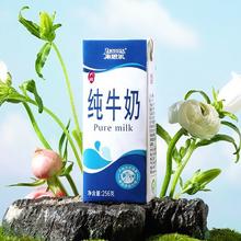 88VIP会员：LESSON 来思尔 纯牛奶全脂256g*24盒/4箱整箱装早晚餐奶
