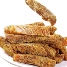 首购、plus会员：百宝库 风干鸡肉干板条 五香250g+香辣250g