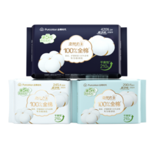 全棉时代卫生巾超净吸超薄1月装21片（245mm*10p+290mm*8p+420mm*3p）