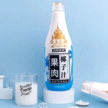 88VIP：椰子泡泡 泰式果肉椰子汁饮料 1.25L