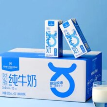 One’s Member 1号会员店 脱脂纯牛奶 200ml*30盒