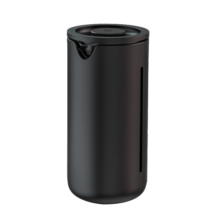 泰摩 小U法压壶450ML 家用手冲咖啡壶过滤杯 保温玻璃滤压壶冲茶器 黑色 450ml