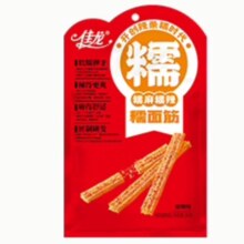 佳龙 糯辣条面筋 甜辣味 糯面筋  4袋