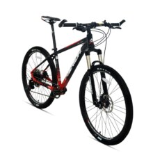 预售15-19号：美利達（MERIDA） 战神PRO   山地自行车  12速 前二后四培林 丽黑/吉祥红 27.5*17