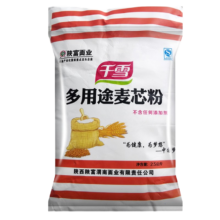 京东特价APP: 陕富 千雪多用途麦芯粉2500g 一级中筋