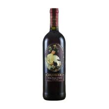 卡拉瓦乔半干型红葡萄酒意大利原瓶进口新手入门果香配餐聚会独酌