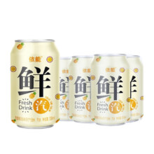 需首单:依能 百香果凤梨 柠檬味 苏打气泡水饮料 330ml*6罐