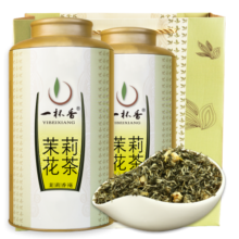 一杯香茶叶茉莉花茶香毫横县浓香型特级500g礼盒装茉莉绿茶自己喝