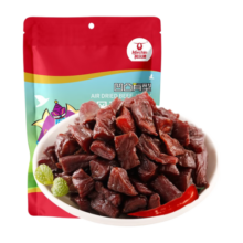 科尔沁（KERCHIN） 休闲零食肉干肉脯内蒙特产风干牛肉 手撕牛肉干零食肉脯凹凸有型 辣味 200g