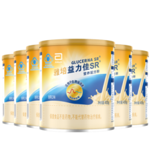 雅培益力佳SR营养配方粉 辅助降血糖 均衡营养 低GI  400g*6香草味