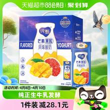 MENGNIU 蒙牛 纯甄芒芒西柚风味酸奶200g*10盒【礼盒装】
