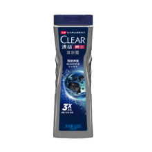 plus会员：清扬（CLEAR）男士沐浴露 平衡控油 净澈控油型200g *3件