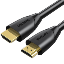 飞利浦(PHILIPS)HDMI线2.0版4K60HZ高清线 工程级笔记本电脑电视机顶盒显示器视频数据连接线 5米