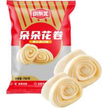 plus会员、需首购:小东北星厨 朵朵花卷（西红柿味）750g 约29个