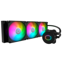 酷冷至尊(CoolerMaster)冰神B360CPU水冷散热器(支持LGA1700&AM5/ARGB风扇/双腔水泵/低阻冷排/电脑组件)