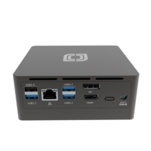 BESTCOM迷你台式电脑主机英特尔12代N100高性能商务办公教育学习机Mini PC口袋主机 N100/单网口 准系统(无内存硬盘系统)