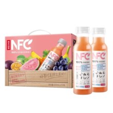 农夫山泉 NFC果汁饮料 100%NFC番石榴混合汁300ml*10瓶 礼盒