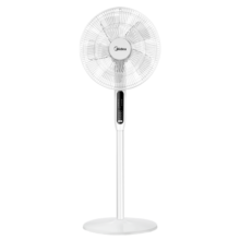 美的（Midea）电风扇 家用风扇落地扇 立式轻音节能强风电扇 宿舍降温循环柔风自然风桌面小风扇 台式/遥控可选 【7叶落地摇控-升级强风】性价比优选